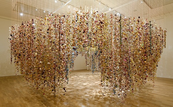 Law's "Calyx" exhibit at the Kunsthalle Museum, Germany, 2023.