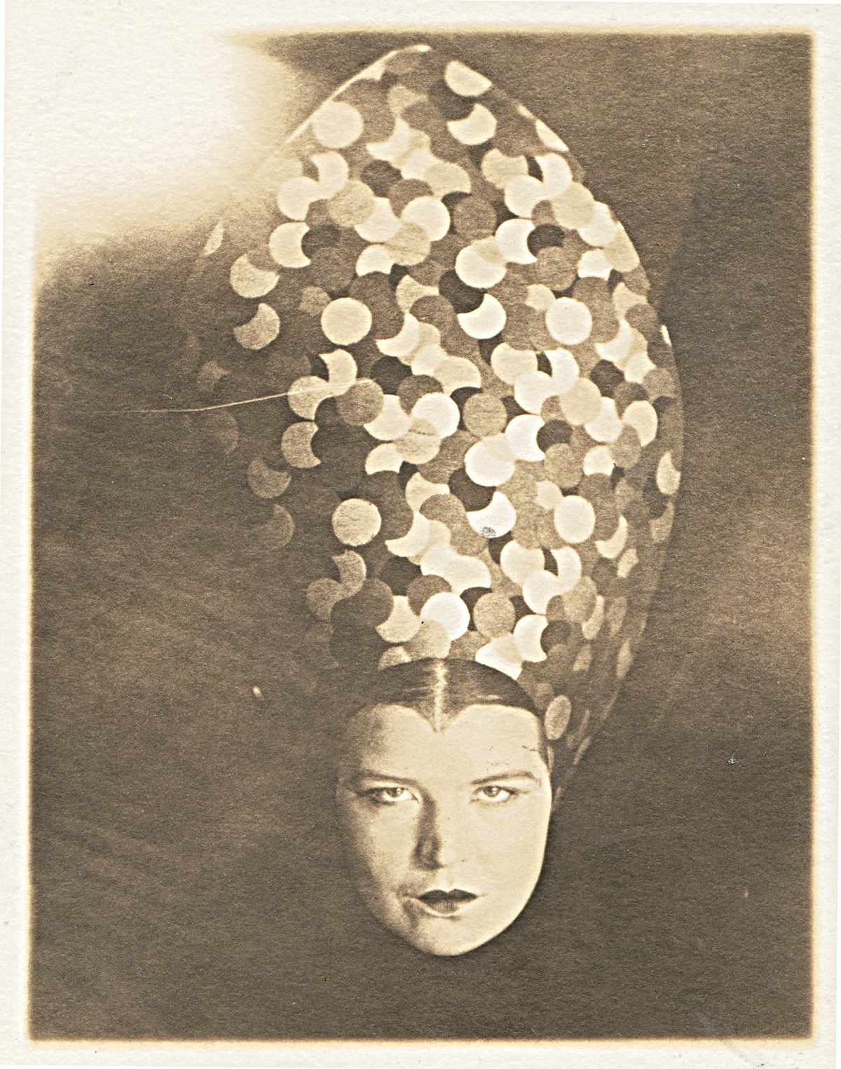 “Untitled (Courtney with Headdress)” is on view at the Buckland Museum.