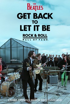 Artwork for the new Beatles exhibit coming to the Rock Hall.