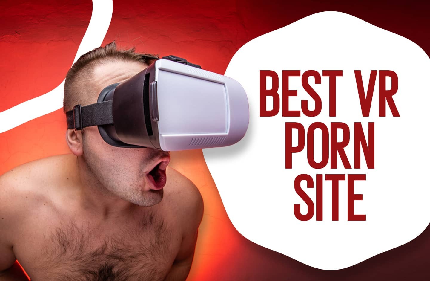 Virtual reality headset for porn