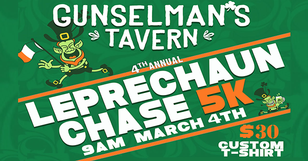 Gunselman's Tavern Leprechaun Chase 5k and 1M - Vimarsana News