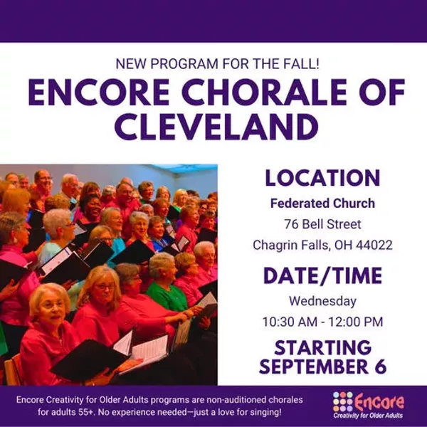 Open Rehearsal with the Encore Chorale of Cleveland - Vimarsana News
