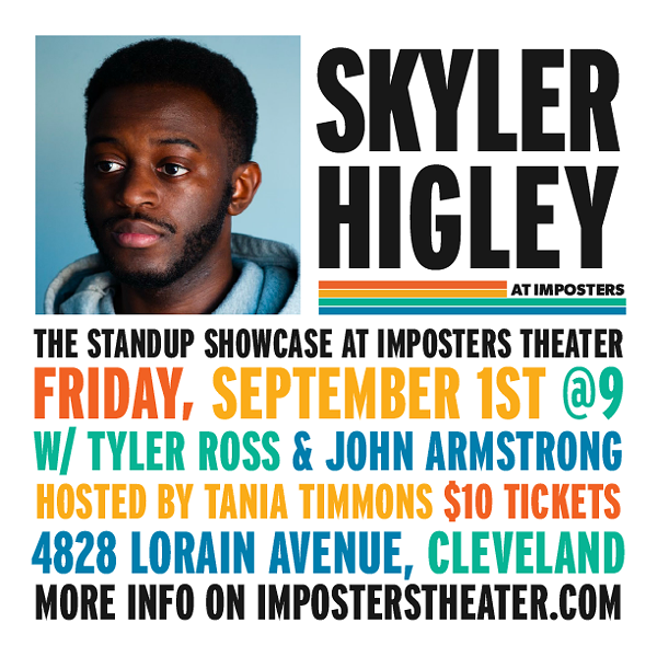 Skyler Higley (Comedy Central) | The Standup Showcase @ Imposters - Vimarsana News