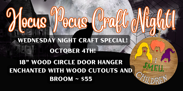 Hocus Pocus Craft Night Special - Vimarsana News