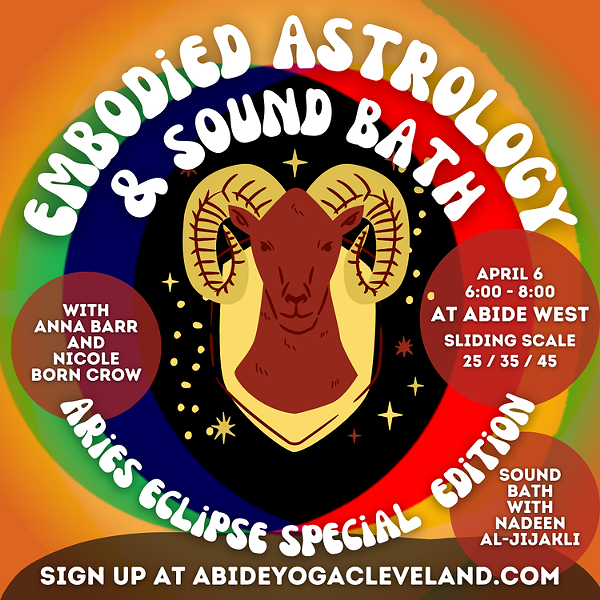 Embodied Astrology: Special Aries Eclipse Edition - Vimarsana News