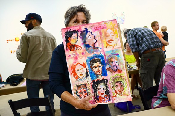 Photos From SPACES Gallery's 2022 Monster Drawing Rally