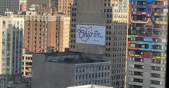 Detroit and Ohio are beefing over a billboard [PHOTOS]