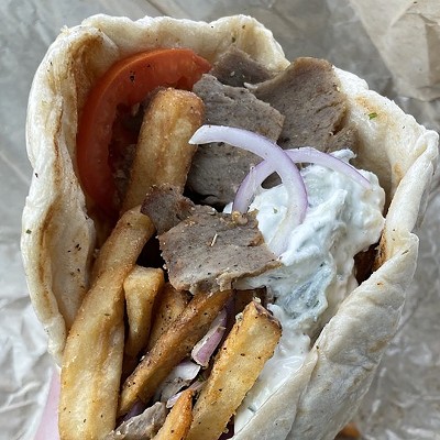 Zina Greek Street Food13898 Cedar Rd, University HeightsDemetrios Atheneos, who operates the popular Chicken Ranch, has opened Zina Greek Street Food in a shop a few doors down from that University Heights restaurant. Zina offers “good, clean Greek street foods,” says the chef. A concise menu of staples like lamb sliders, gyros, chicken and pork souvlaki, spanakopita and loukoumades (Greek donuts) will be joined by daily or weekly specials like pastitsio and moussaka.