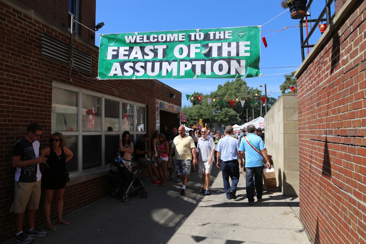 50 Photos from the Feast of Assumption in Cleveland's Little Italy