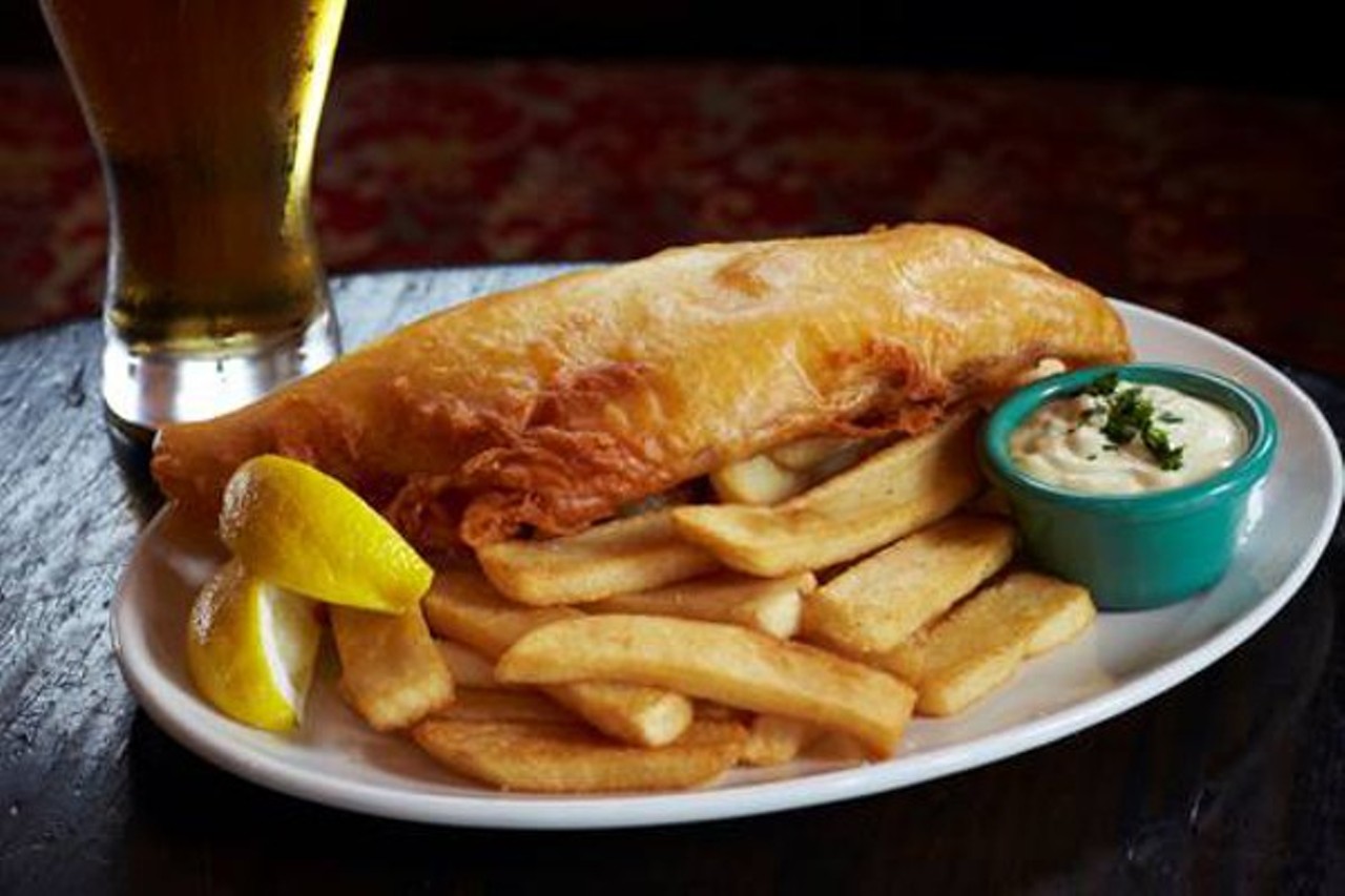 The Pub - The east-side hot spot is doing this British comfort food right. A giant piece of haddock is beer battered, fried golden brown, and served with a killer house made tartar and steak fries. Dig in at 26300 Cedar Rd, Beachwood.