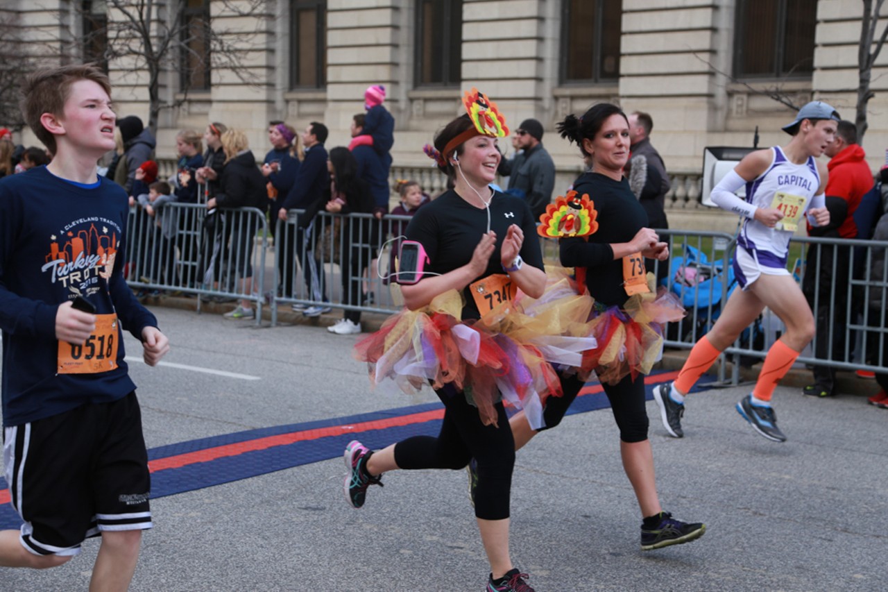 43 Photos from the Annual Turkey Trot in Downtown Cleveland Cleveland