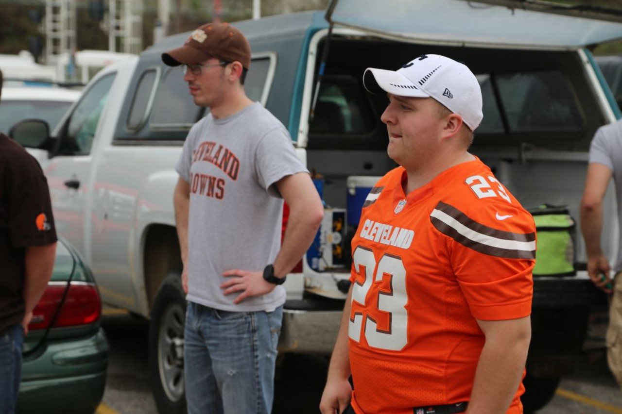 Our Draft Tailgate Party at the Muni - Cleveland Browns