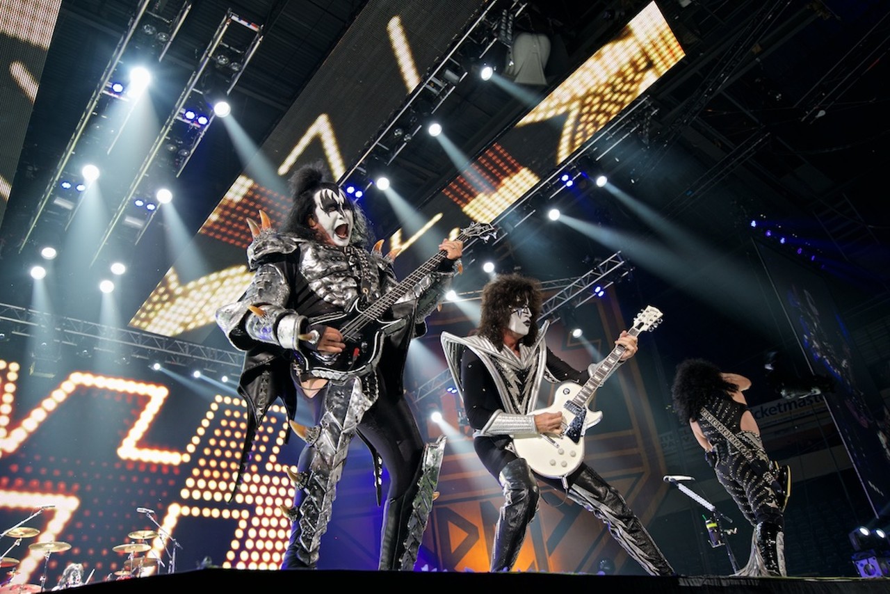 KISS Performing at the Covelli Centre in Youngstown