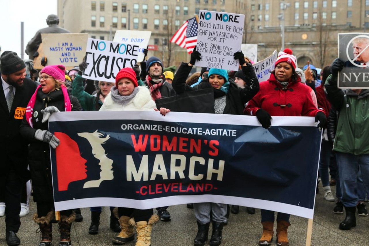 Fierce Photos From Women's March Cleveland 2020