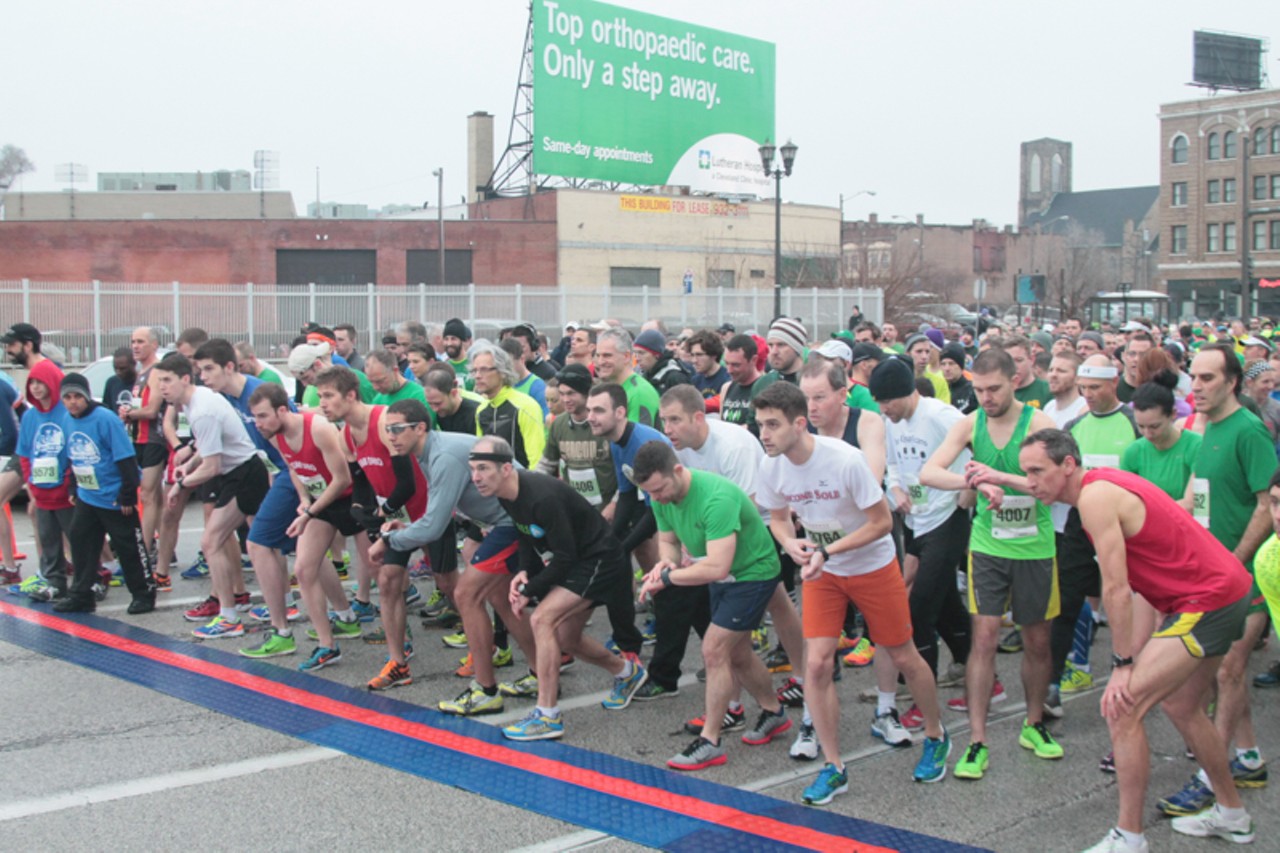 34 Photos from the Annual St. Malachi Church Run Cleveland