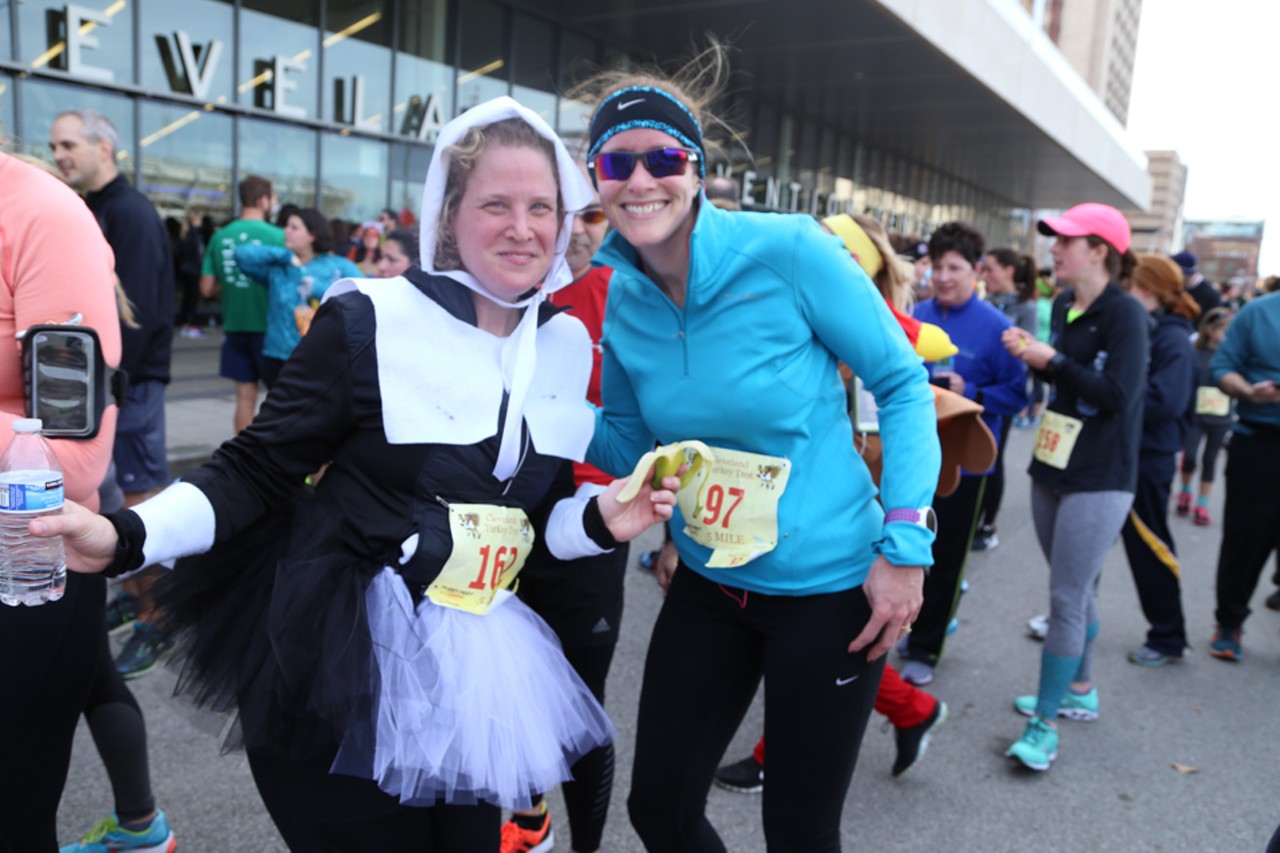 43 Photos from the Annual Turkey Trot in Downtown Cleveland Cleveland