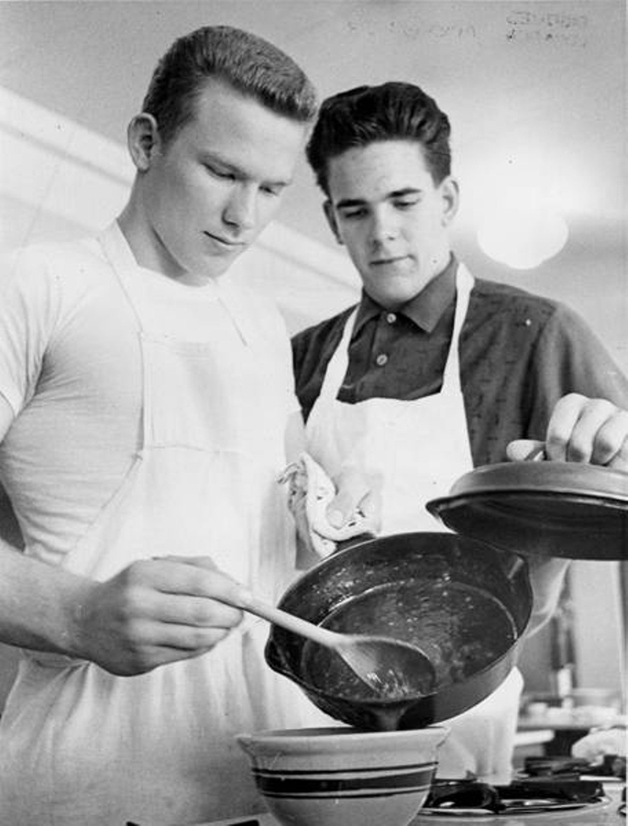  James Ford Rhodes High School Students Cooking, 1961