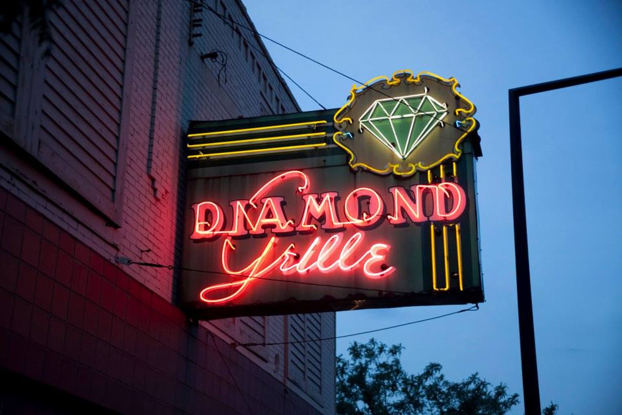  Diamond Grille
77 West Market St., Akron
It's easy to imagine a gaggle of heavy-set, cigar-chomping underworld figures hunkered over dry martinis and enormous steaks at this downtown Akron institution, but even today's suburbanite will enjoy the juicy steaks, chops, and seafood that make up Diamond Grille's simple, timeless menu.
Photo via Diamond Grille/Facebook