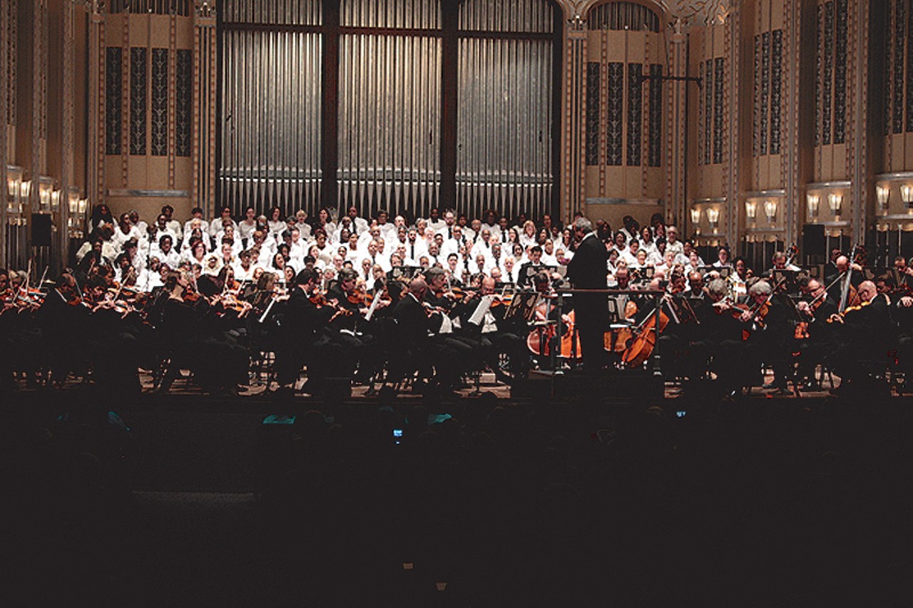 MLK performance by the Cleveland Orchestra, photo by Emanuel Wallace.
