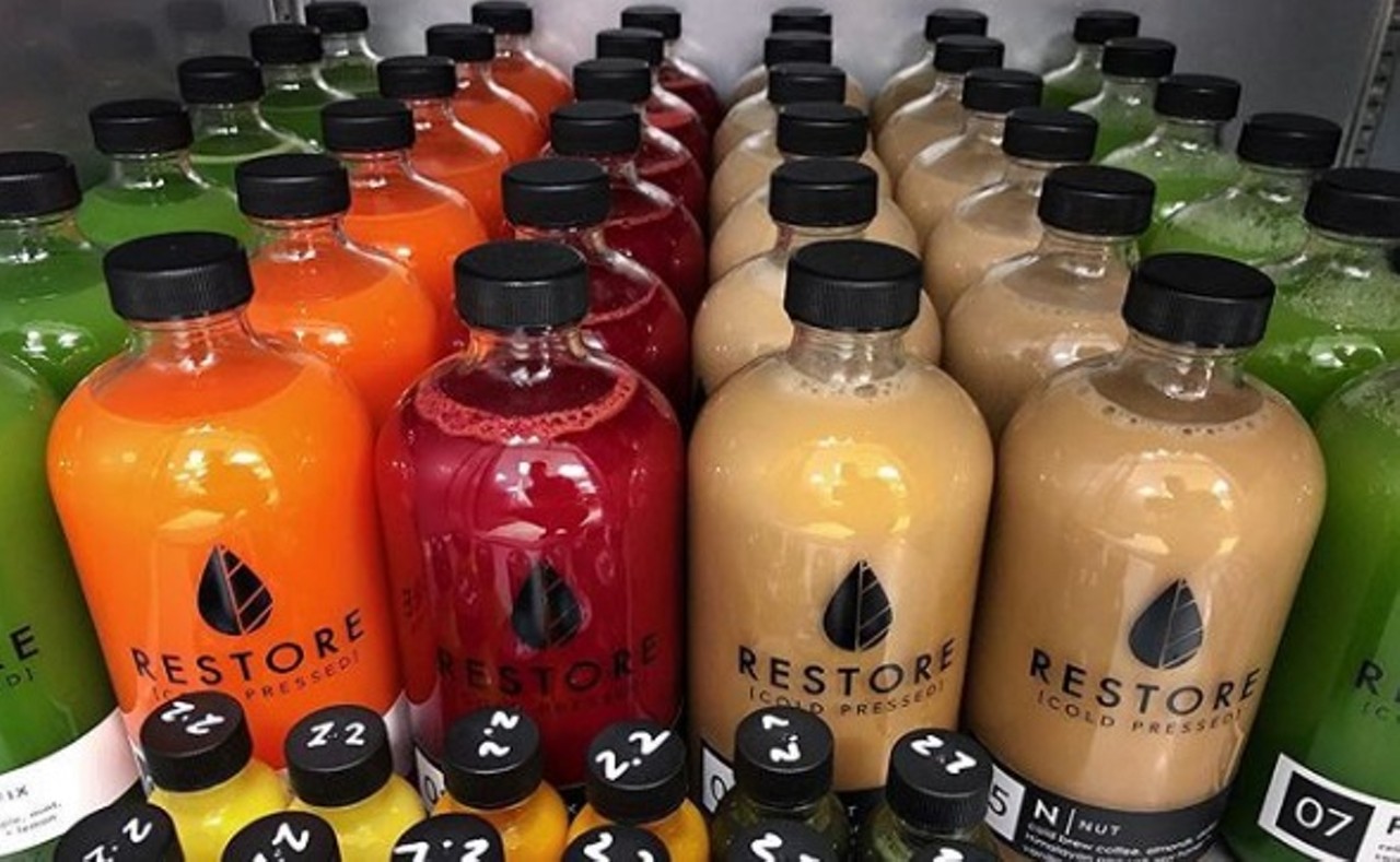 Best Juice Bar: Restore 
1001 Huron Rd E., 216-217-6689
Photo via restorehealthbar/Instagram