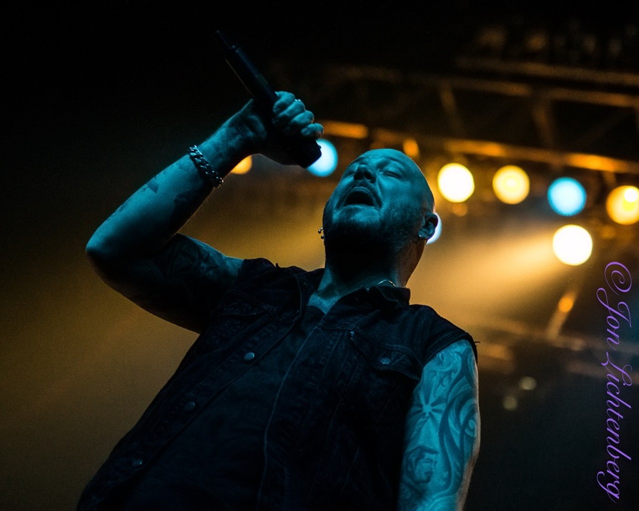 Fear Factory and Soilwork Performing at the Agora Theatre