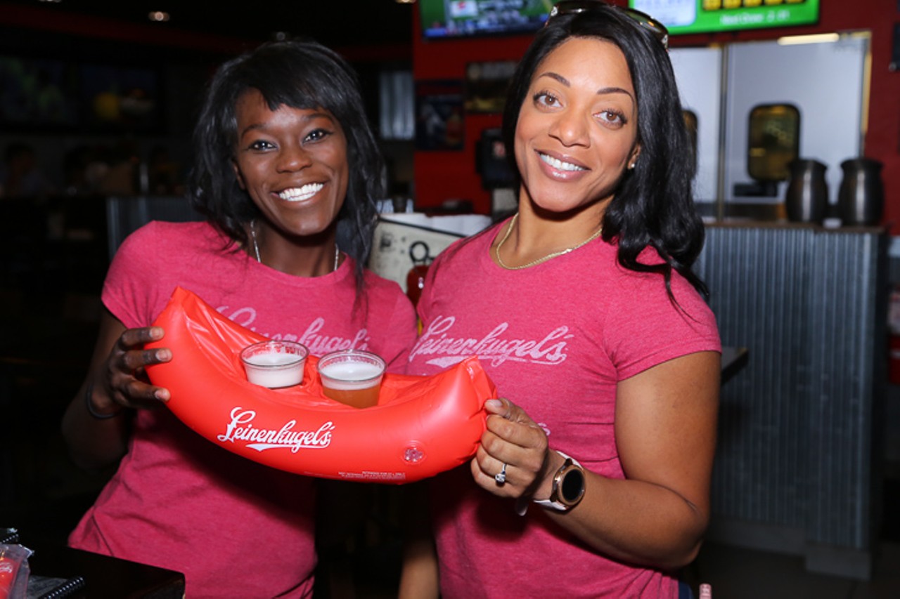 Photos From Leinie Friday at Burgers 2 Beer Solon