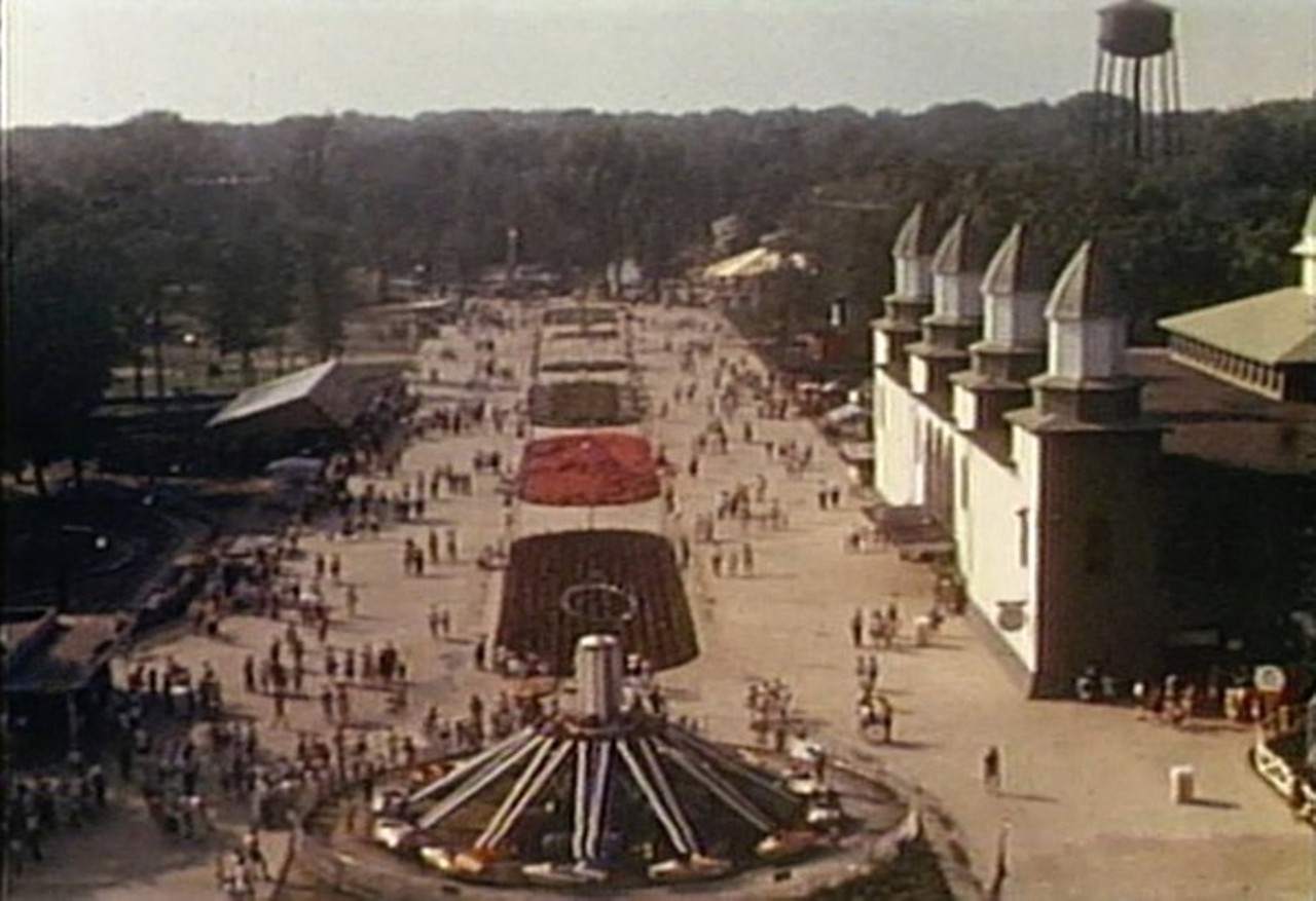 Aerial photo of The Midway