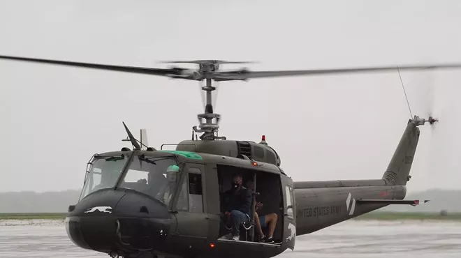 Image: UH-1 Huey "Greyhound" Helicopter Rides