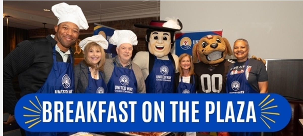 United Way of Greater Cleveland to host Breakfast on the Plaza