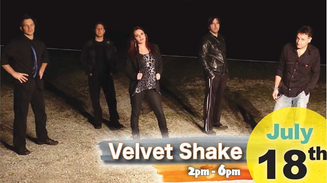 Velvet Shake Playing Live at Whiskey Island Still & Eatery!