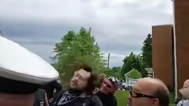 Video of BLM Protest in Bethel, Ohio Goes Viral After Attendee Gets Punched in Head by Guy in Confederate Flag Bandana