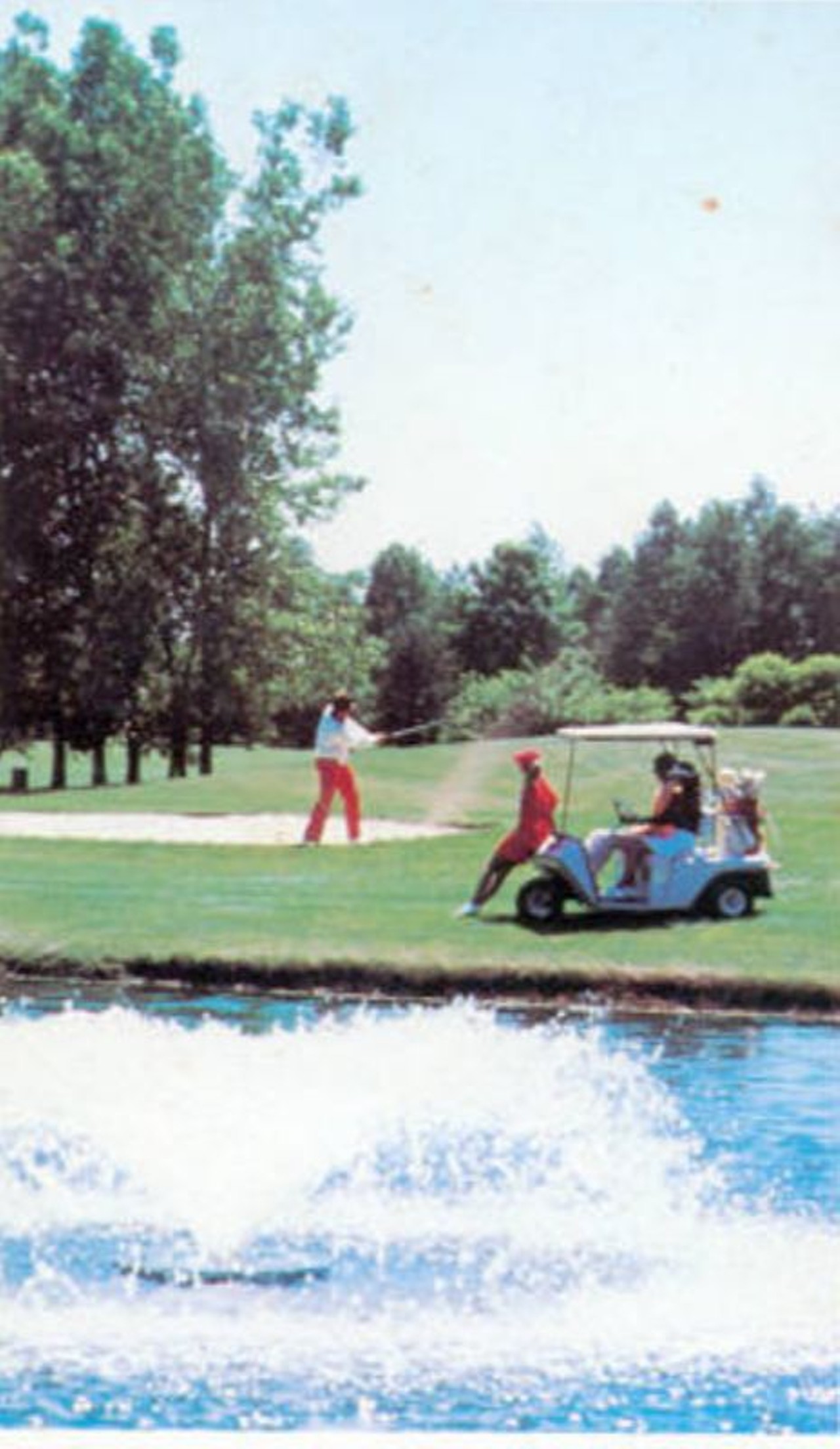 Postcard of the Aquamarine Resort & Country Club Golf Course, 1970s to 1980s