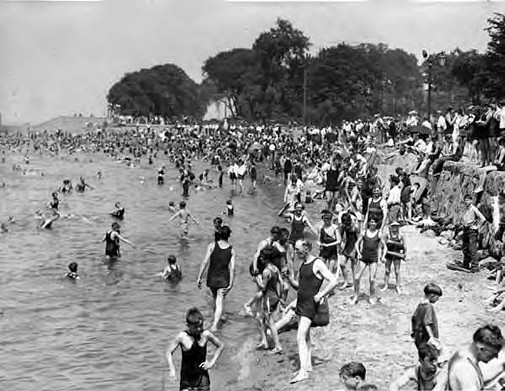 Gordon Park beach, 1927