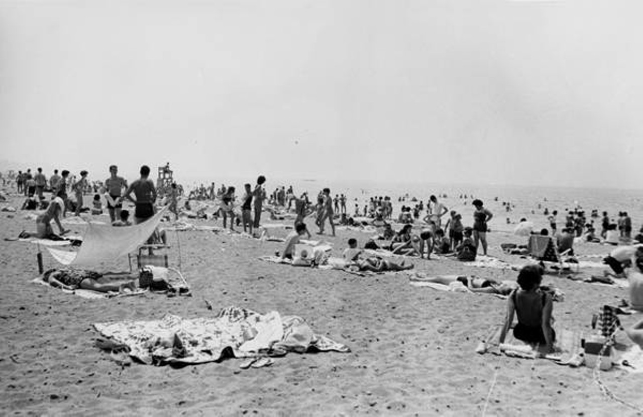  Crowded Beach, 1963