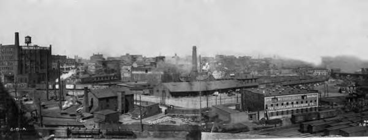  Cuyahoga River Valley Northeast of the Central Viaduct, 1916