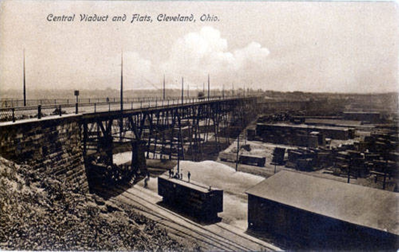  Central Viaduct and Flats, 1880s 