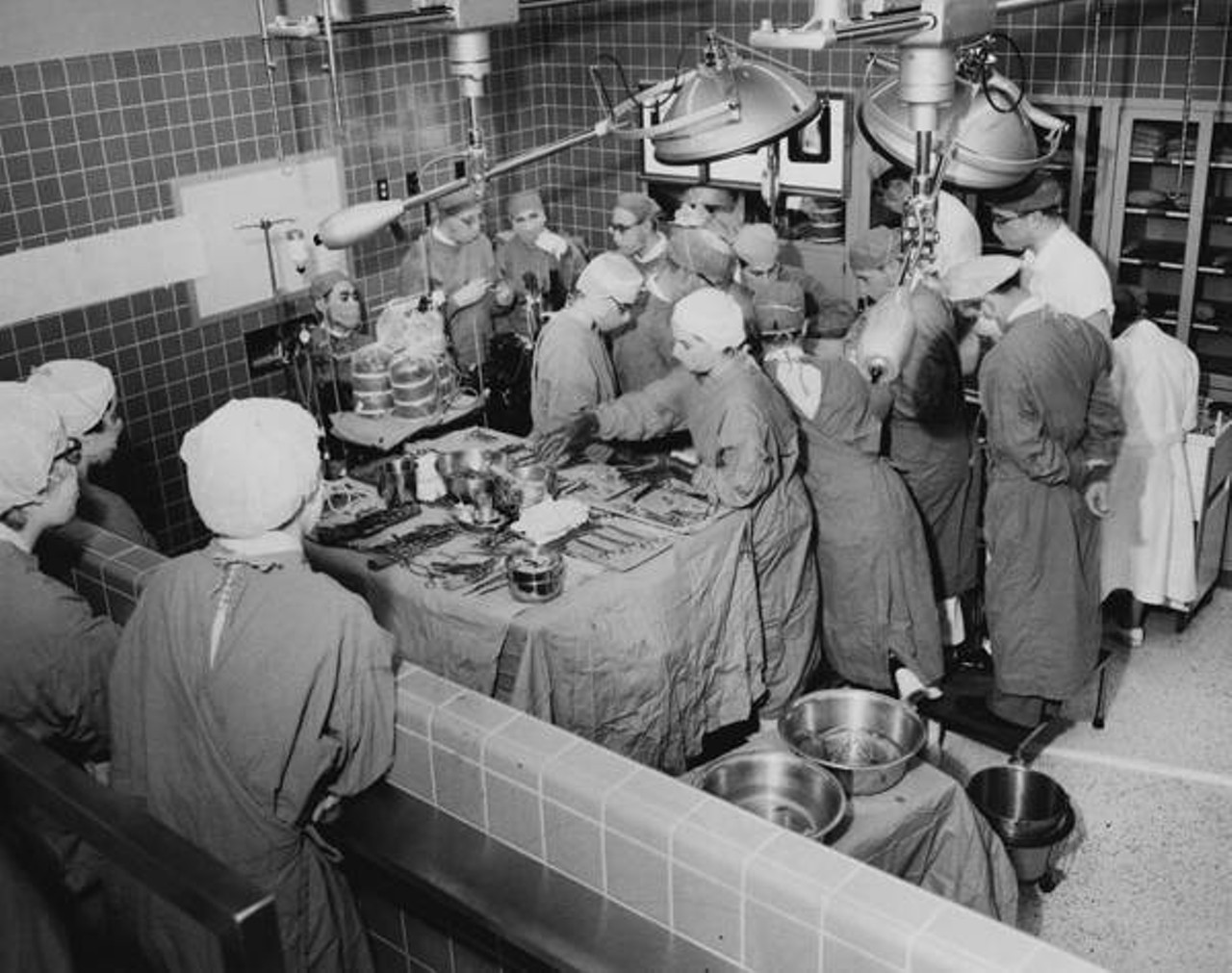  One of World's First Stopped Heart Surgeries at the Cleveland Clinic, 1956 