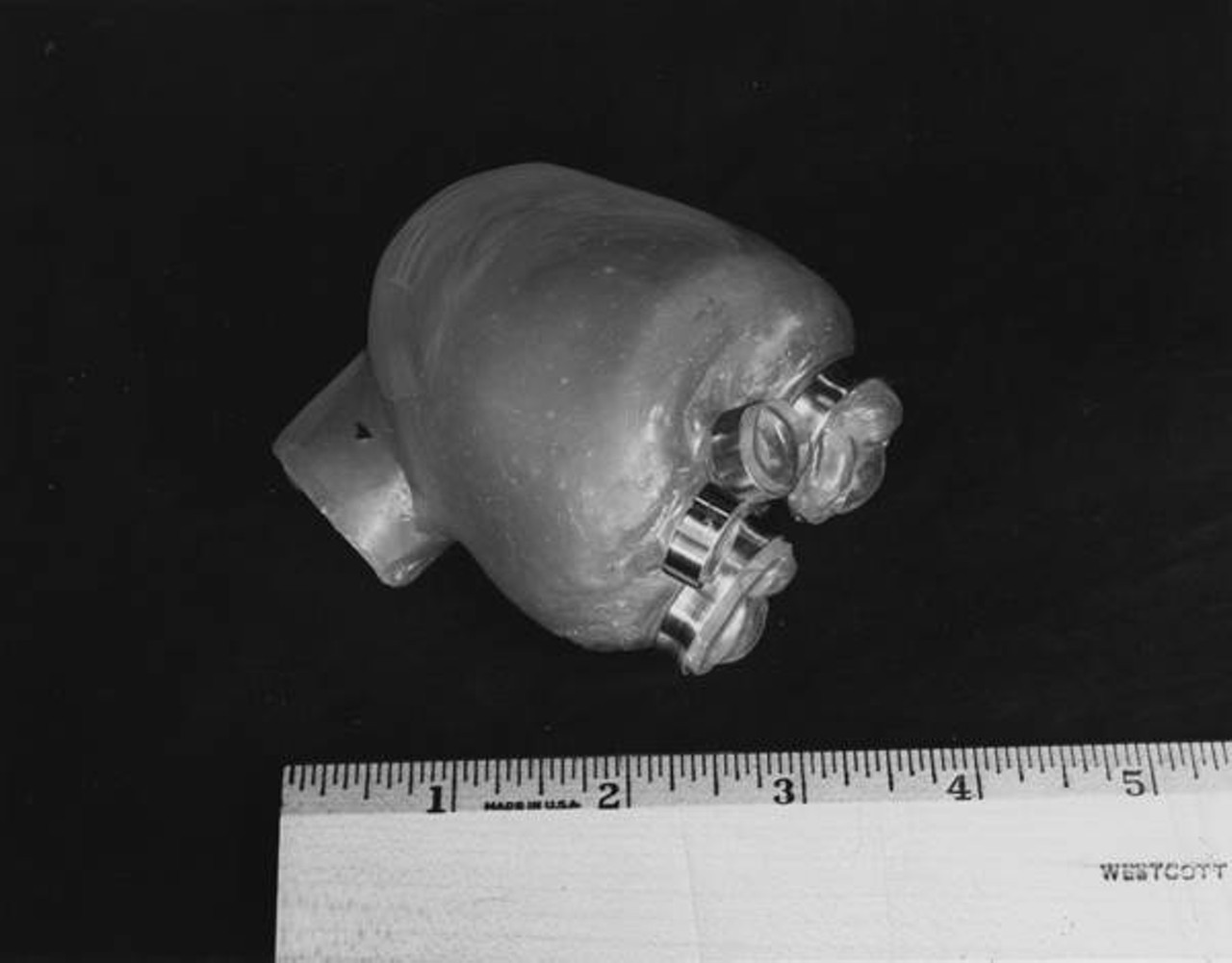  Artificial Heart Developed by the Cleveland Clinic, First to Ever be Implanted in an Animal, 1958 