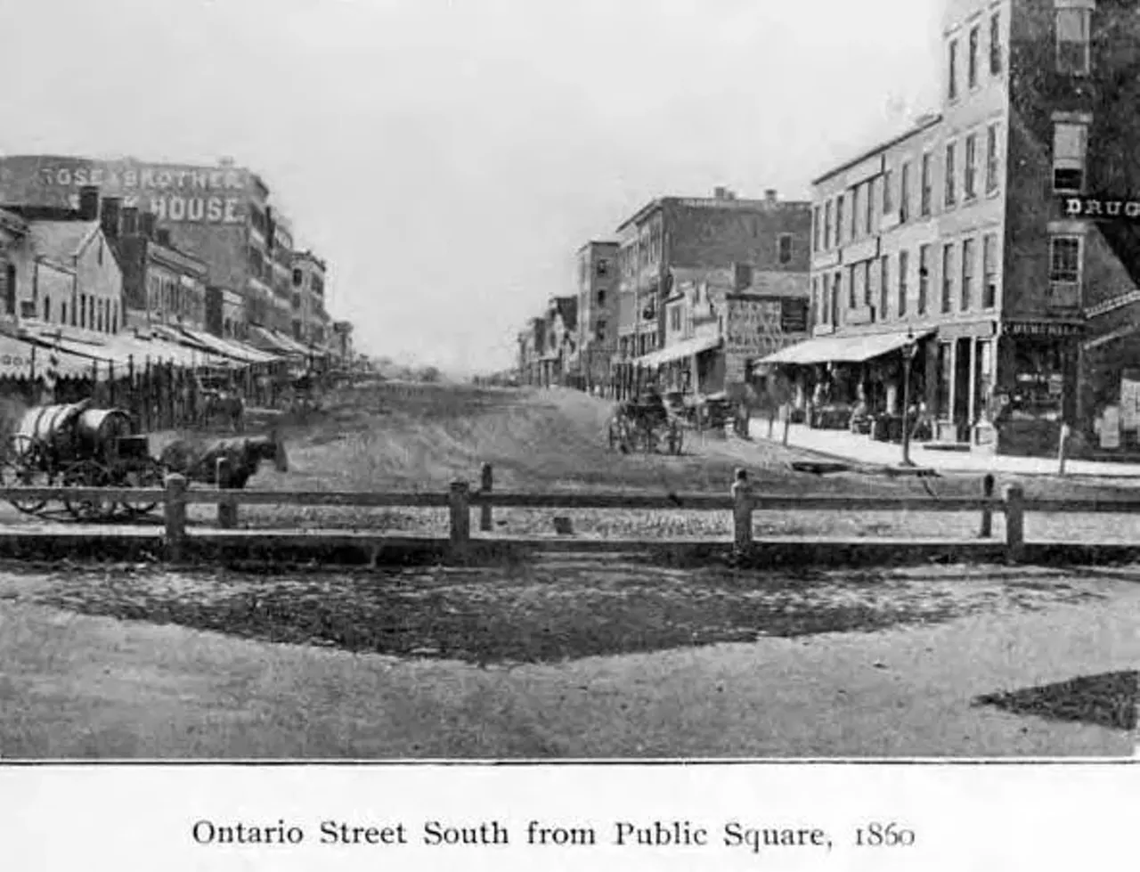Vintage Public Square Photos Trace Its Evolution From The Late 1700s