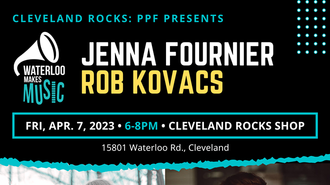 Image: Waterloo Makes Music: Rob Kovacs and Jenna Fournier (Kid Tigrrr)