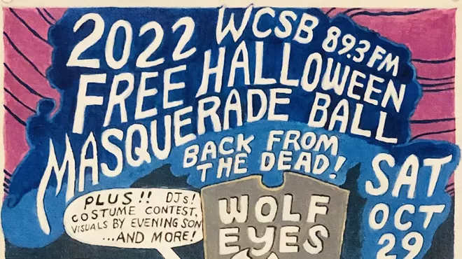 Image: WCSB 89.3 FM Halloween Masquerade Ball