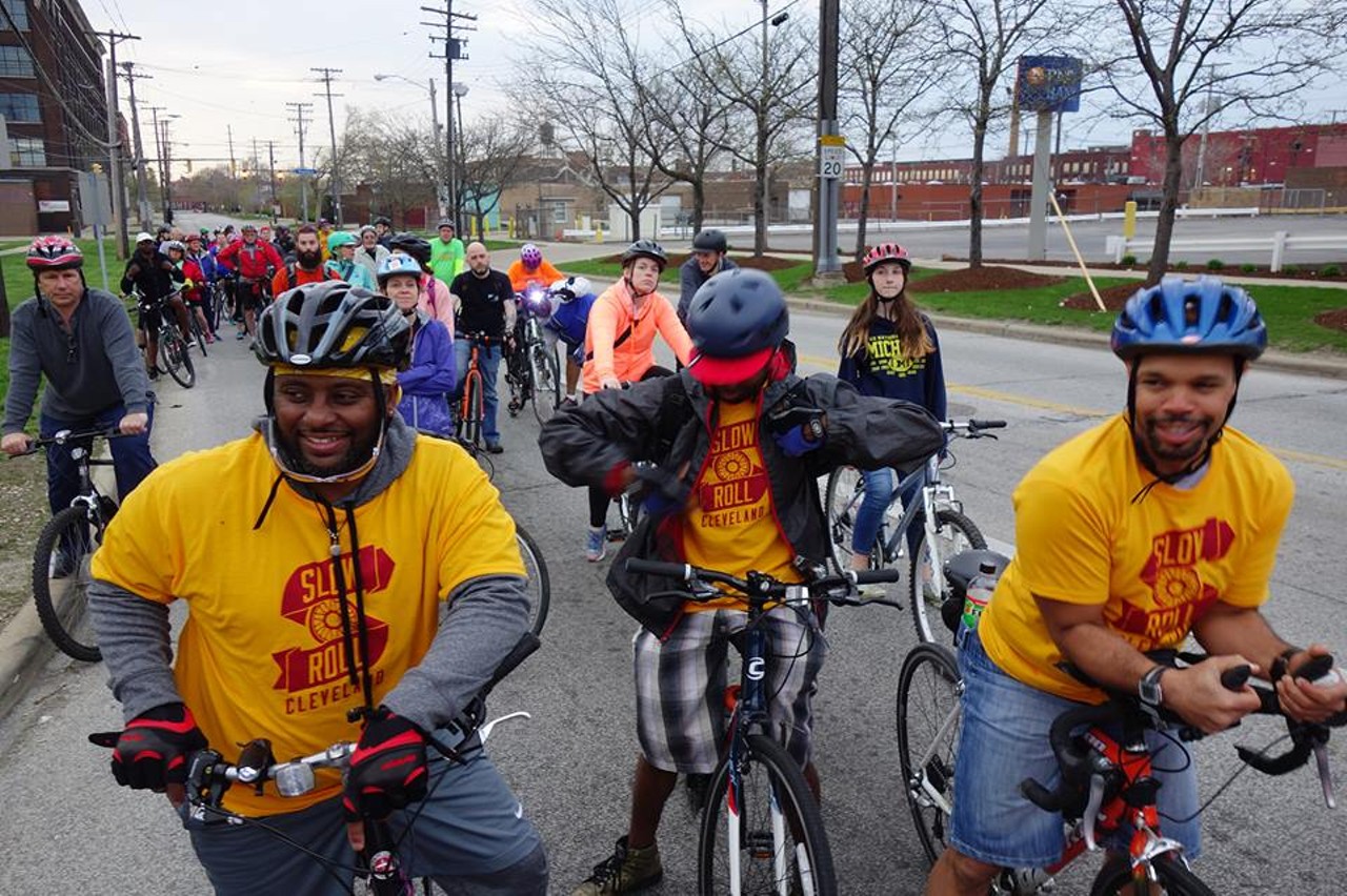 Slow Roll 2016 Opening Day and UH Community Bike Fest
Sun., May 1, 11 a.m.-2:30 p.m.
phone 216-767-8469
Sarah.OKeeffe@UHHospitals.org
Family & Kids, Fairs/Festivals, Seasonal Special Happenings
University Hospitals (UH) will help Slow Roll Cleveland &#150; Ohio&#146;s biggest weekly bicycle ride &#150; kick off its 2016 season with a bike-oriented festival on Sunday, May 1, 2016, just outside UH&#146;s Case Medical Center campus on the corner of Euclid Avenue and UH Drive. Free
http://www.slowrollcleveland.com
