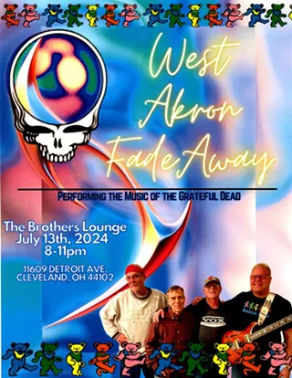Image: West Akron FadeAway - Grateful Dead Tribute