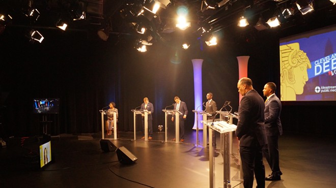 Candidates prepare for first Cleveland mayoral debate, (8/10/21).