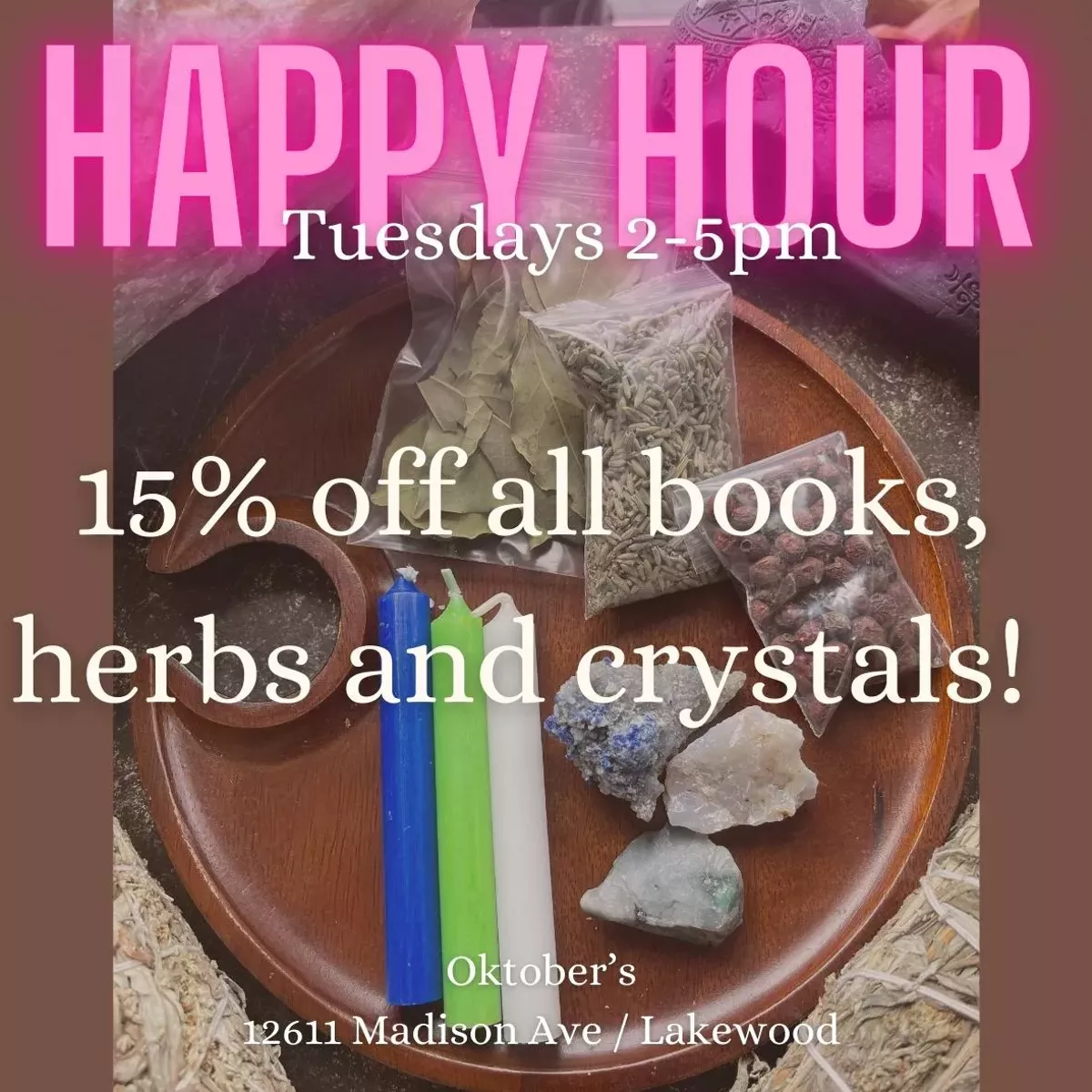 Happy Hour Sale!