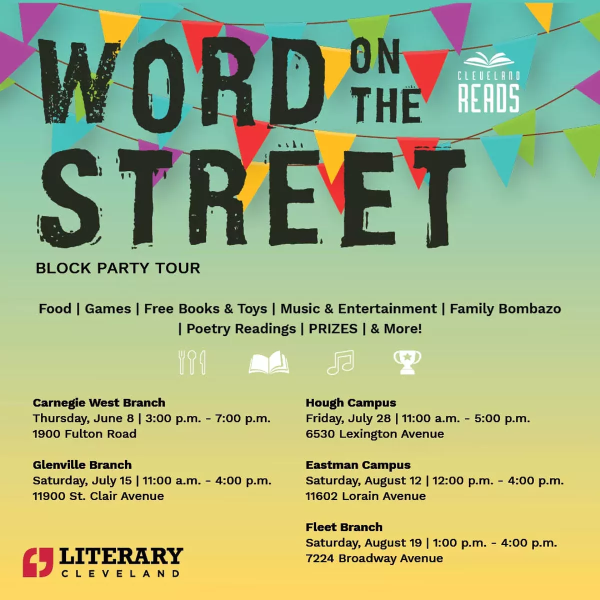 Rock the Block with Cleveland READS!