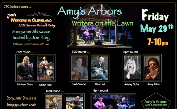 Image: Writers on the Lawn as part of Joe's Weekend in Cleveland
