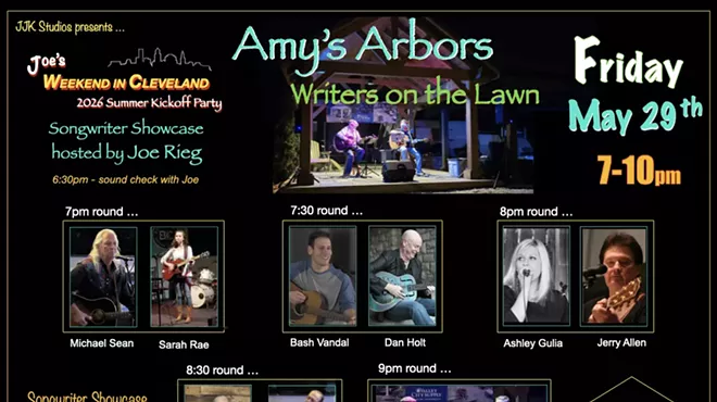 Image: Writers on the Lawn as part of Joe's Weekend in Cleveland