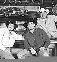 Yee-haw! The Honky Tonk Tailgate Party rolls into - Akron with (left to right) Jeff Carson, Rhett Akins, and Chad Brock.