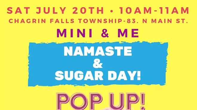Image: Yoga and Cotton Candy Pop Up Class
